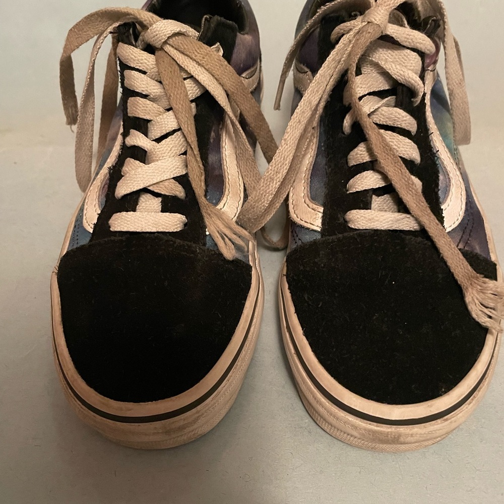 GUC Vans Old Skool Galaxy & Black Skate Shoes Unisex sz 5.5